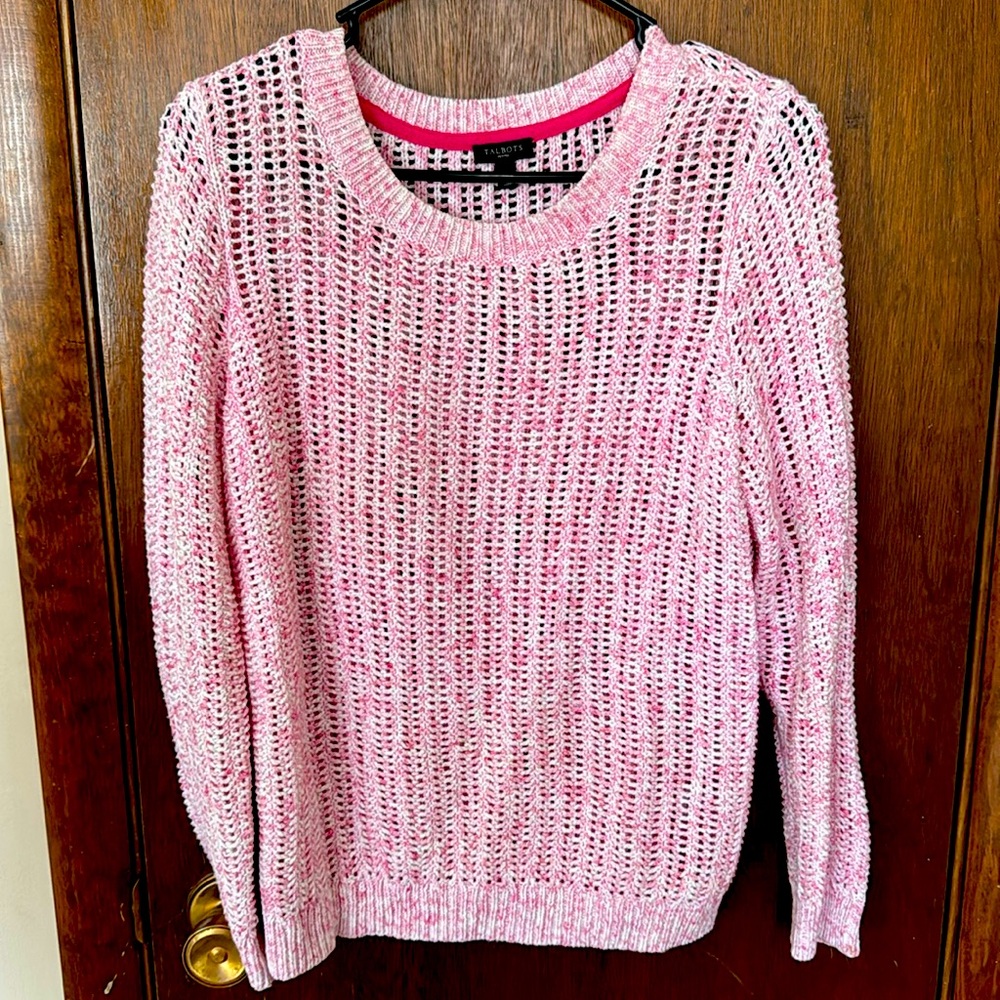 Talbots Pink M Sweater